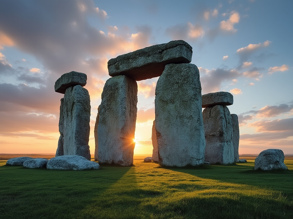 AI depiction of Stonehenge